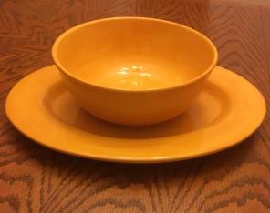 Large Serving Bowl & Platter Set