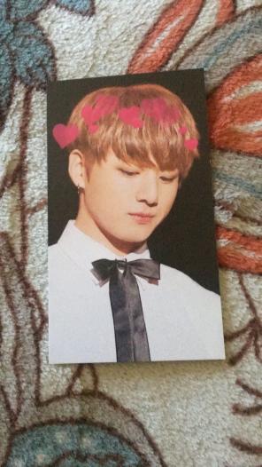 Bts Jungkook Fanmade Card