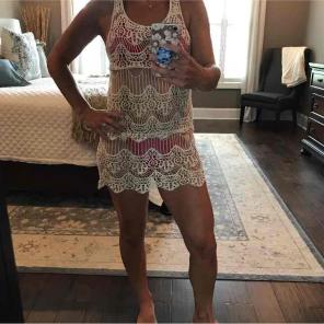 Crochet cover up