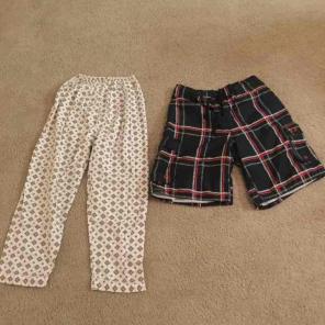 Op shorts and pajama pants, M