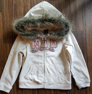 Baby Gap 5t Fur Hoodie Sweater