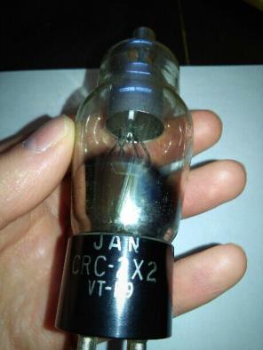 Vintage Jan CRC-2X2 VT-119/ KGE RCA Tube