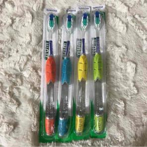 Set of 4 Sunstar Gum Toothbrush New