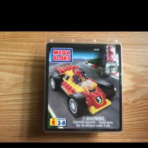 New Mega Bloks 9132 Red Race Car Lego