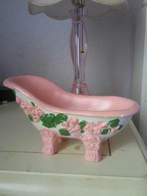 Porcelain Handpainted Bathtub