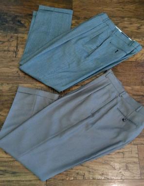 Roundtree & Yorke Men's Trousers, 2 Pair