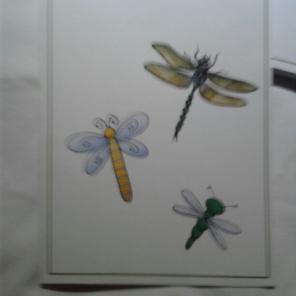 WWB-140/Note Cards/Dragon Flies