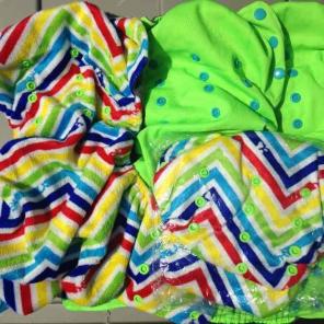 4 Side-Snap Pocket Pull-Up Cloth Diapers