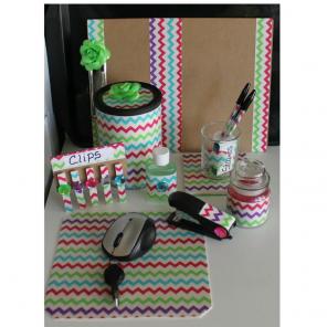 Desk accessories matching set