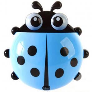 Ladybug Toothbrush/Toothpaste Holder