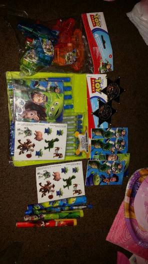 Toy story party items