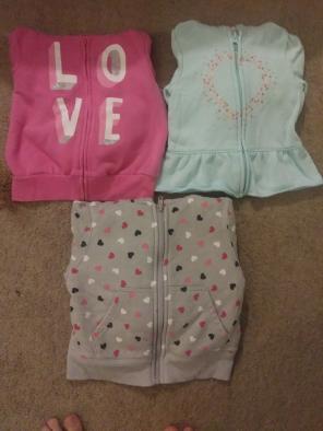 Three Girls 2T Hoodies