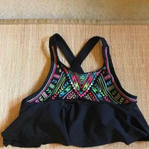 Flowy bikini top