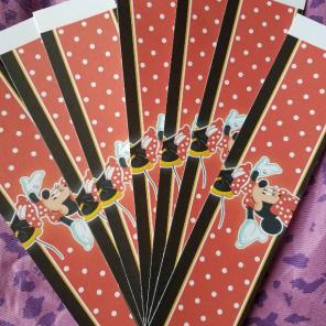 Minnie mouse waterbortlw labels