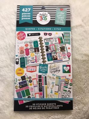 New MAMBI Quotes Sticker Book