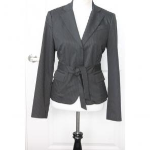 Women's BCBG MAXAZRIA Blazer Size M Gray