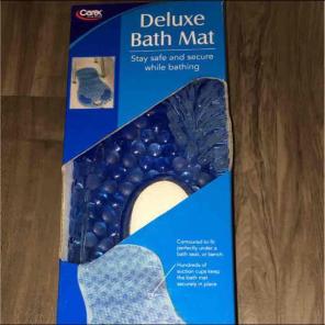 Carex deluxe bath mat