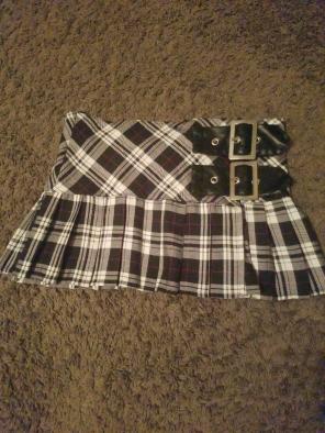 XS Hot Topic Plaid Skirt