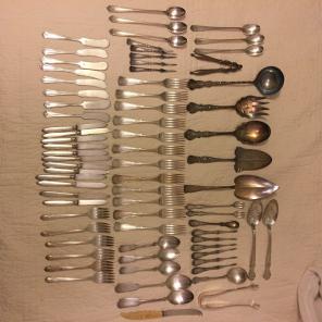 Silver Estate Flatware Antique Lot