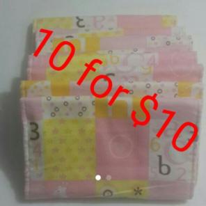 10 new burpcloths