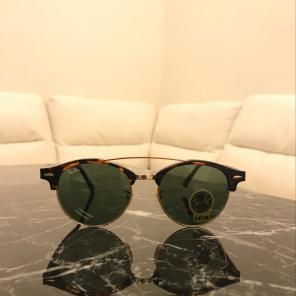 Ray-ban Clubround Double Bridge Sunglass