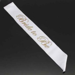 Bride To Be Wedding Sash |Bridal