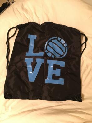 volleyball drawstring!