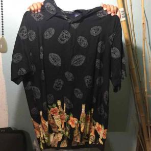Beer Dad shirt button down