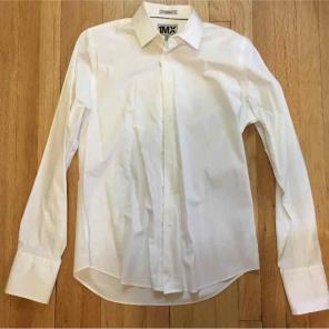 Express 1MX White Button Down
