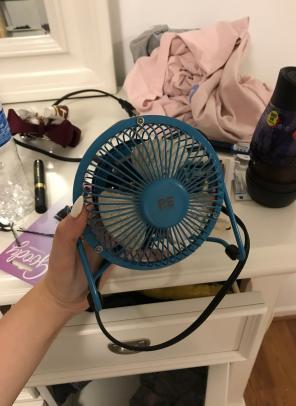 Blue Mini Fan