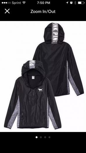 NWT VS Pink Anorak/ Windbreaker