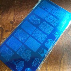 Lace ballet floral stamping plate