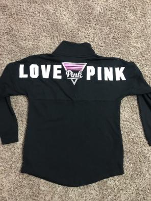 Pink Varsity Quarter Snap