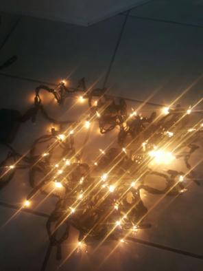 Blinking clear lights