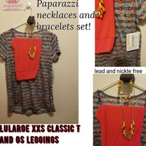 Lularoe Outfit with paparazzi