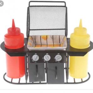 6 pc condiment set