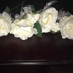 Silk flower boutonniere's