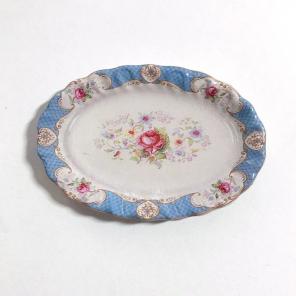 New Blue Staffordshire Tray Miniature