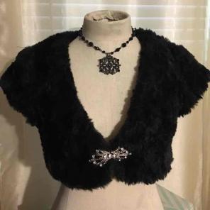 Beautiful Vintage Short Coverup Jacket M