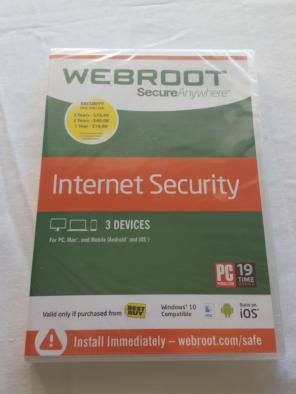 Webroot Internet Security PC 3 Device