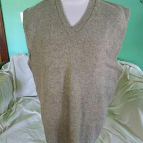 Mens Tuxman Grey Vest Size XXL