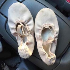 Girls Ballet Shoes size 12