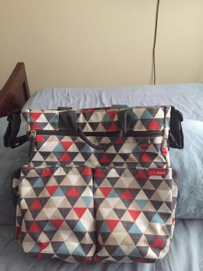 Chevron Style Diaper Bag
