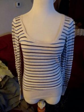 striped sweater