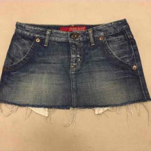 Guess denim mini skirt