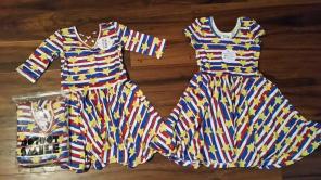 Dotdotsmile twin set sizes 3-4 americana