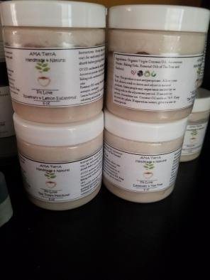 3 (4oz) jars Natural deodorant
