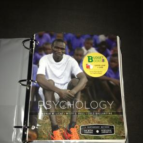 Psychology Text Book By Licht