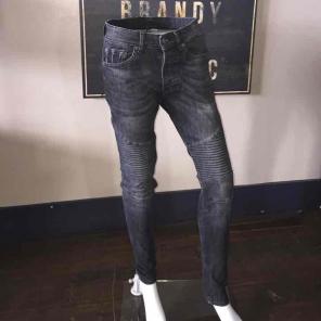 Biker skinny jeans
