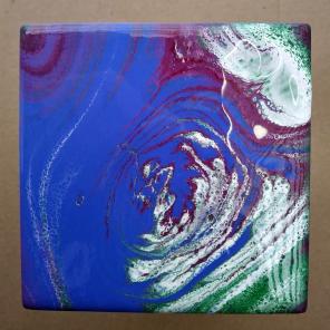 Dirty Poured Cup Coaster